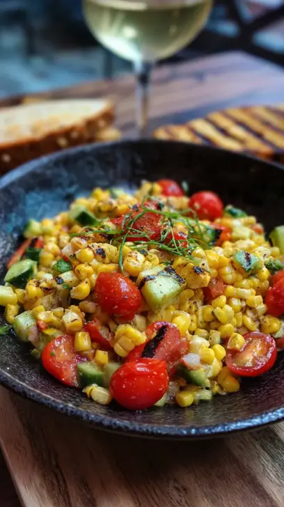 grilled corn salad