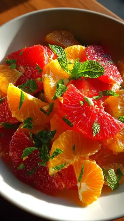 bright and zesty citrus salad