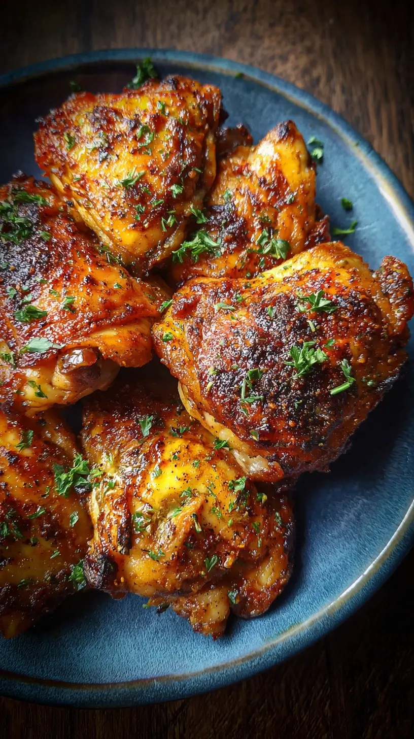 Air Fryer Chicken Thighs