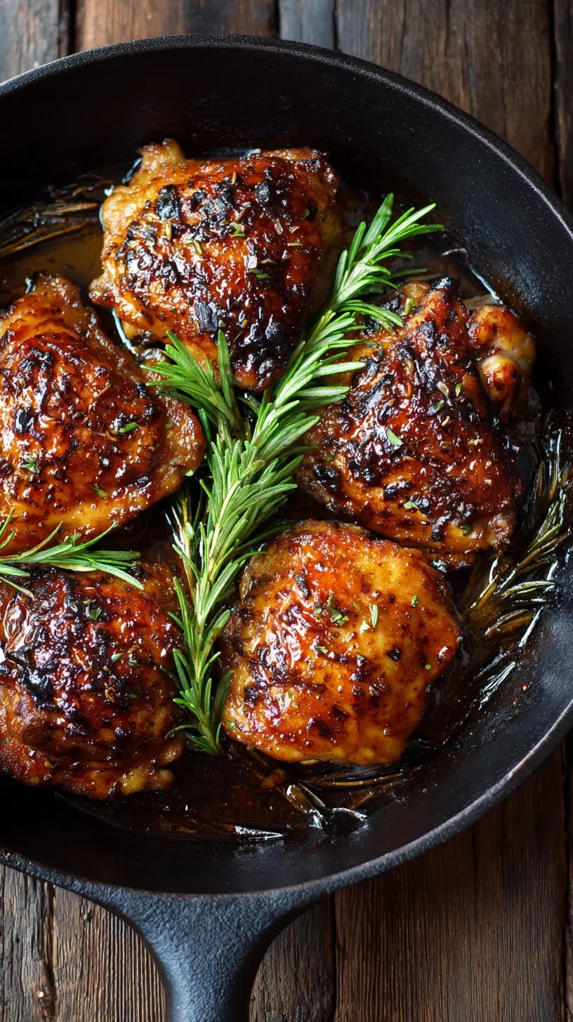 Balsamic Chicken Thighs