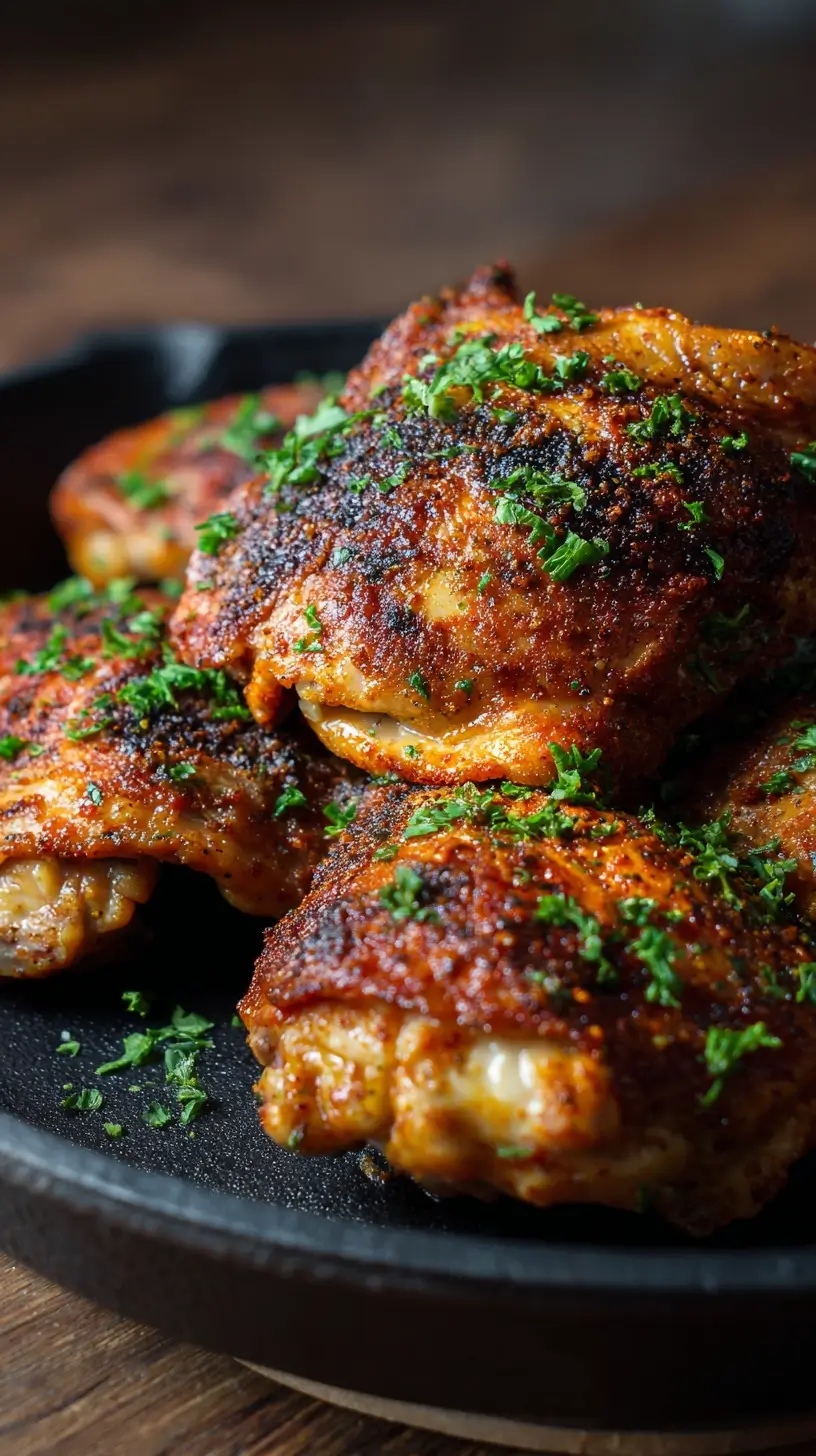 Cajun Chicken Thighs