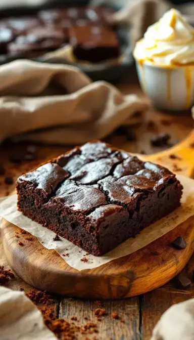 Dark Chocolate Espresso Brownie