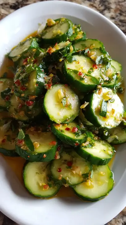 ultimate cucumber salad