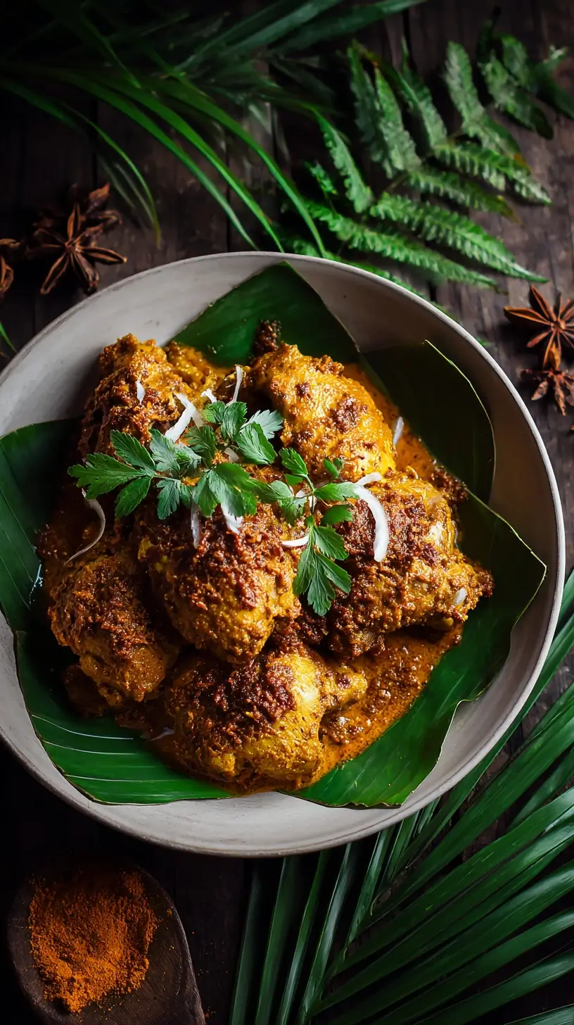 Chicken Thigh Rendang