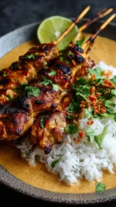 Chicken Thigh Satay