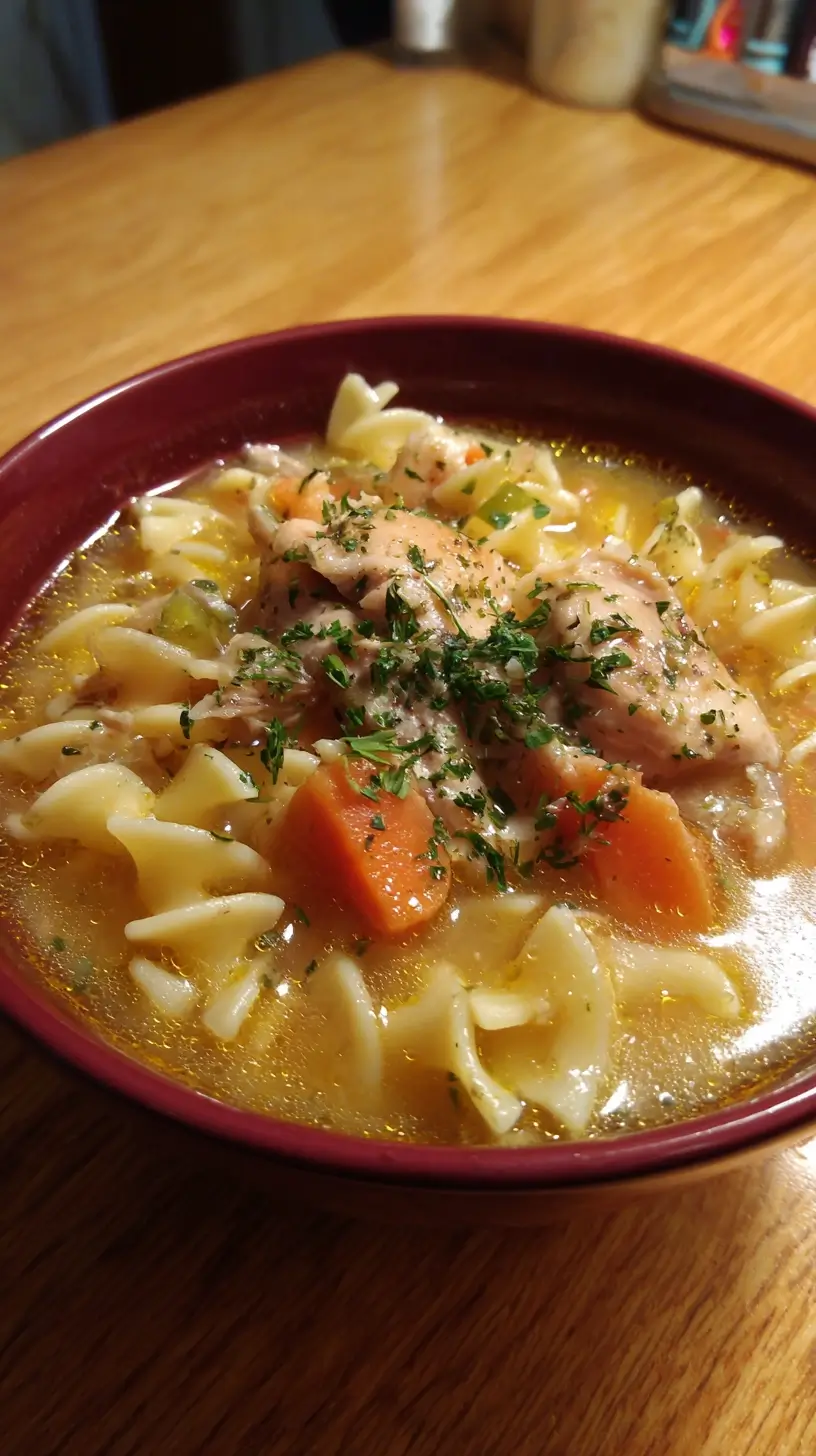 Chicken Thigh Soup