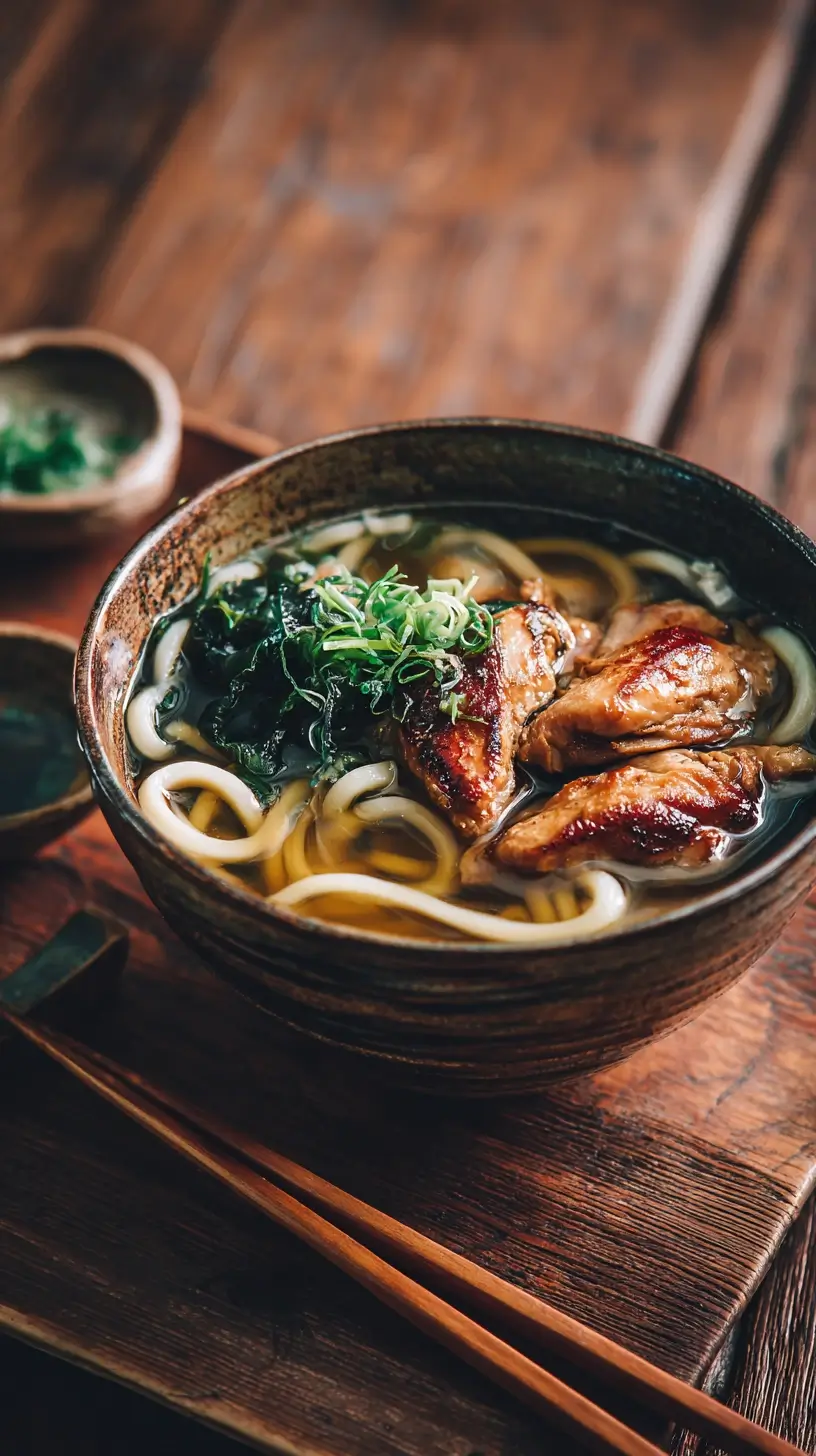 Chicken Thigh Udon