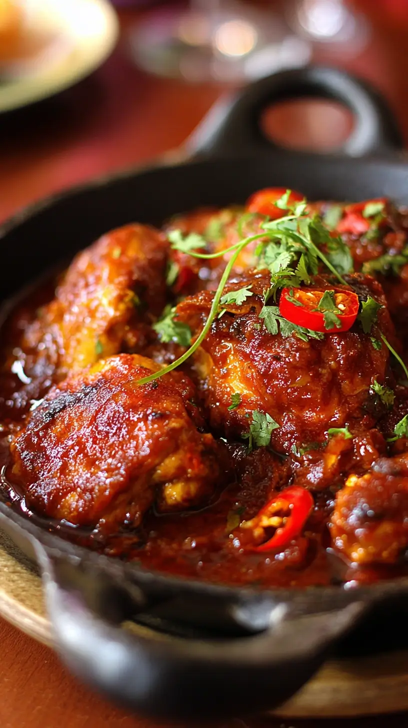 Chicken Thigh Vindaloo