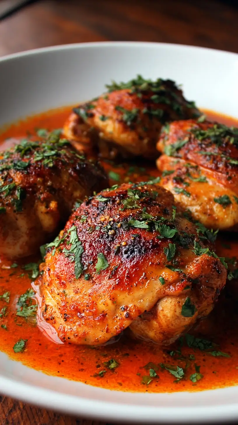 Chipotle Chicken Thighs