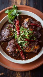 Chocolate Mole Chicken Thighs