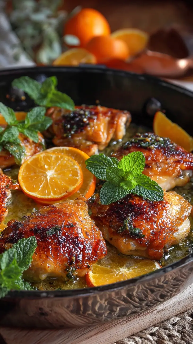 Citrus Chicken Thighs