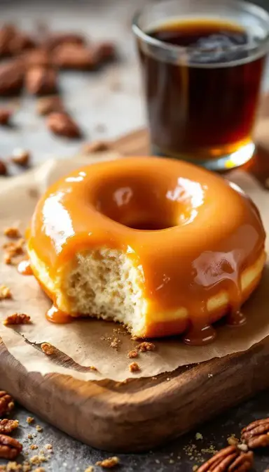 Maple Glazed Donut