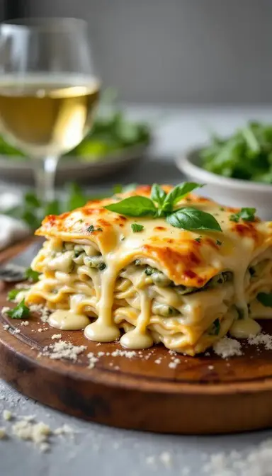 Artichoke & Brie Lasagna