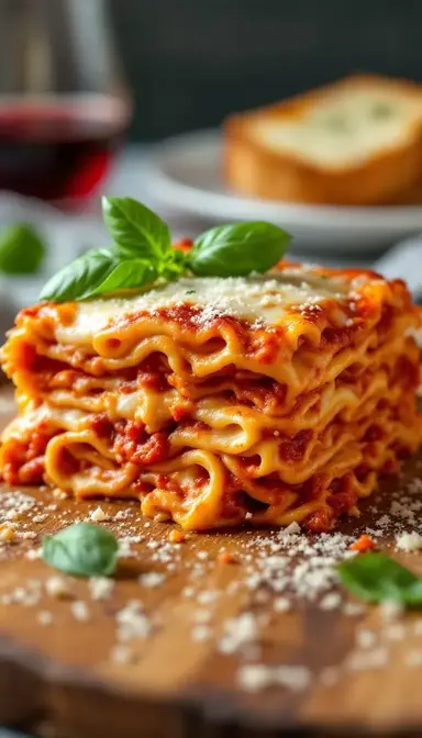Béchamel & Red Sauce Classic Lasagna