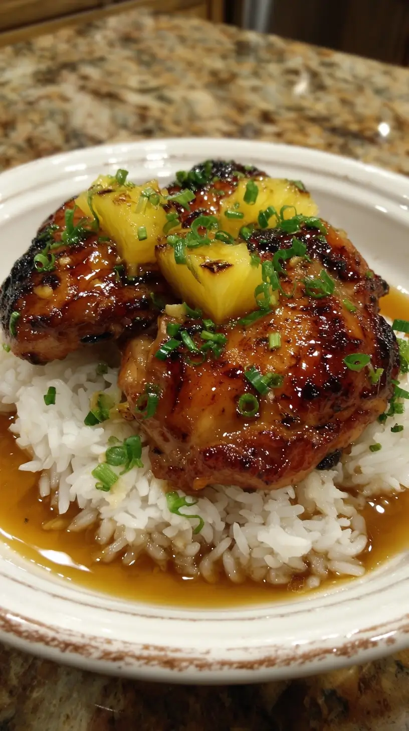 Hawaiian Chicken Thighs