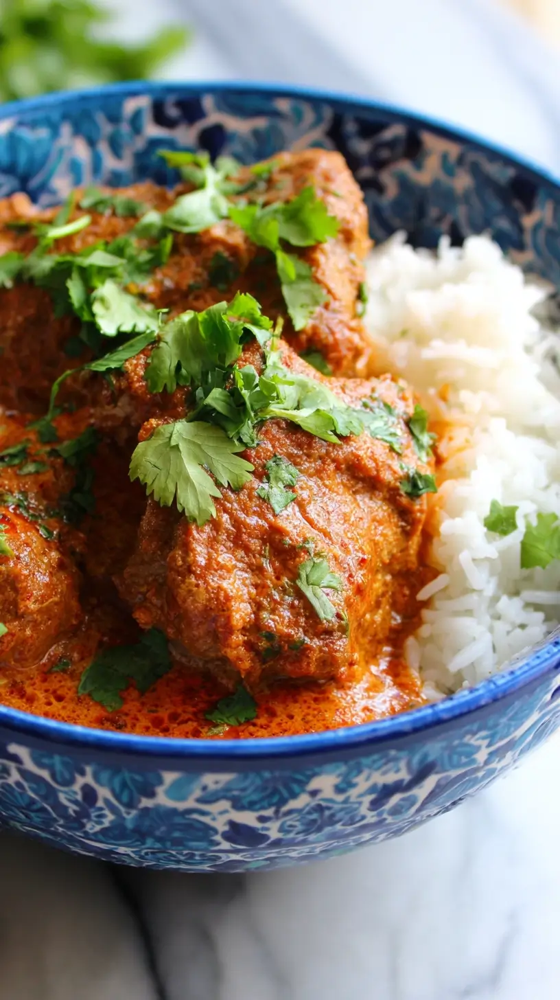 Indian Butter Chicken Thighs