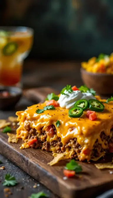 Nachosagne Nacho‑Style Lasagna