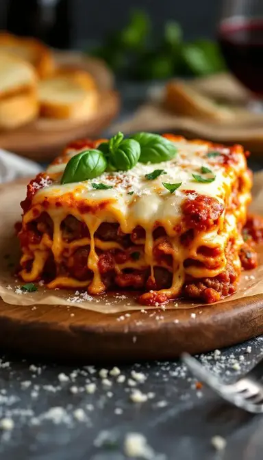 Neapolitan Sausage & Meatball Lasagna