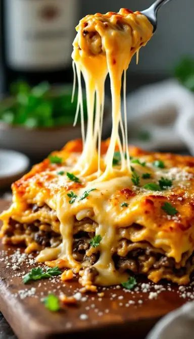 Polenta & Mushroom Cornmeal Lasagna: A Cozy Reinvention of Comfort Food