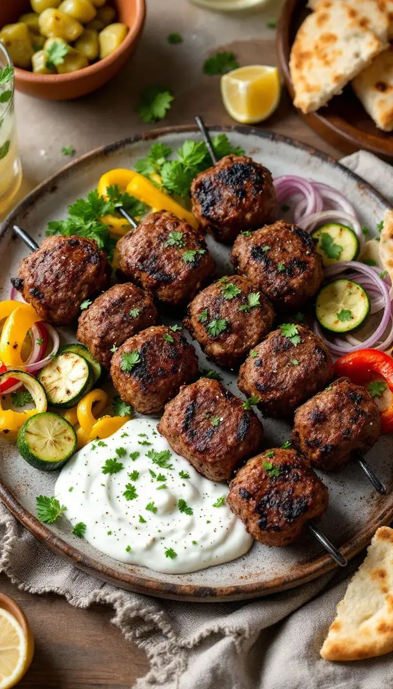 Beef Kofta Kebabs: A Flavor Journey to the Middle East