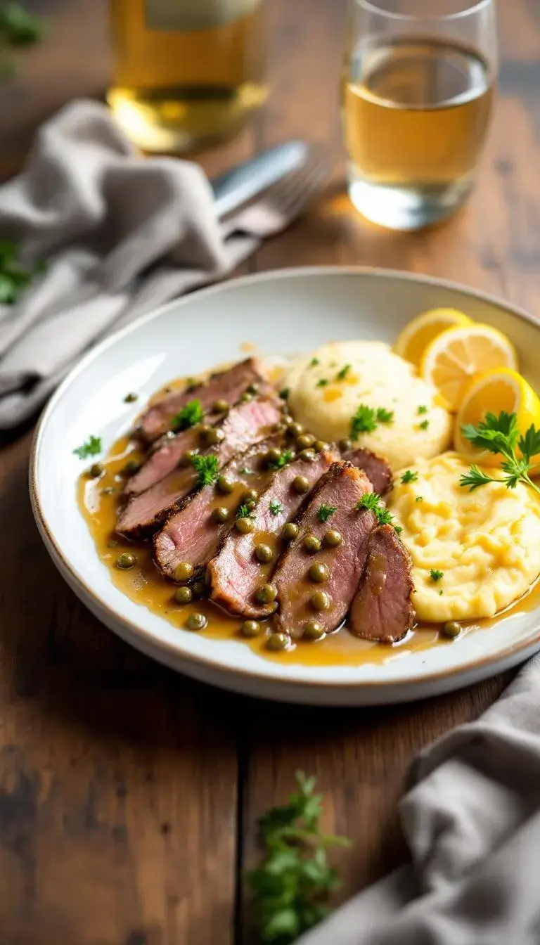 Beef Piccata