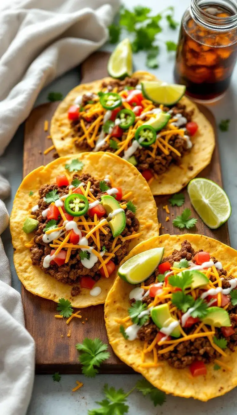 Beef Tostadas