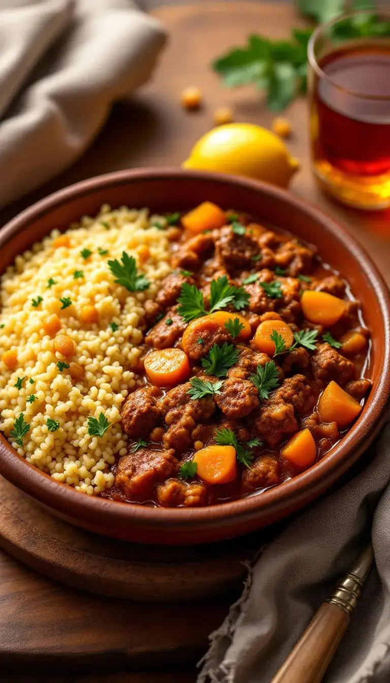 Moroccan Beef Tagine