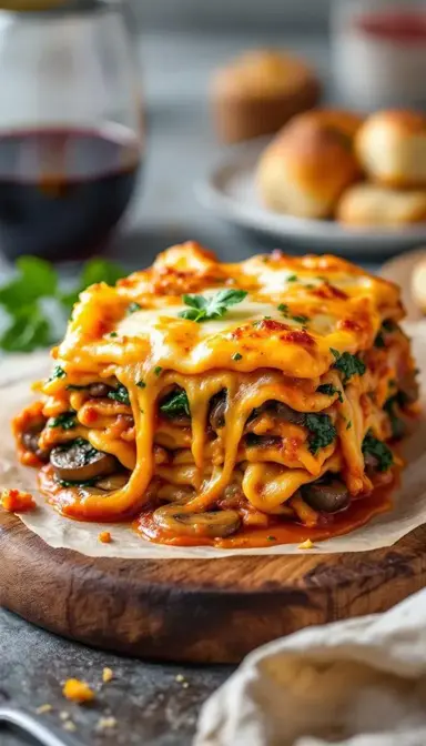 Slow Cooker Spinach & Mushroom Lasagna: The Lazy Cook’s Secret to Comfort Food Bliss