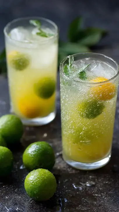 refreshing calamansi juice