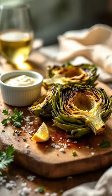 Grilled Artichokes