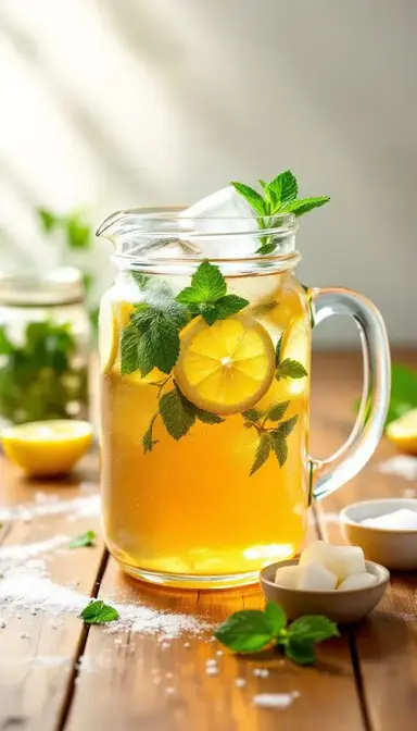Mint Iced Tea