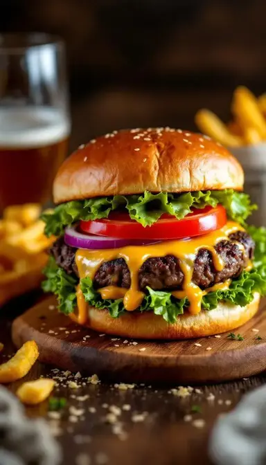 Angus Beef Burger 1