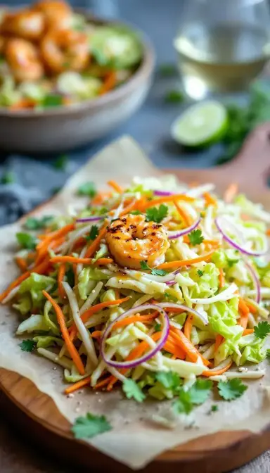 Apple cider vinegar slaw
