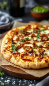 Argentine Fugazza with Onions and Mozzarella: A Slice of Buenos Aires in Your Kitchen