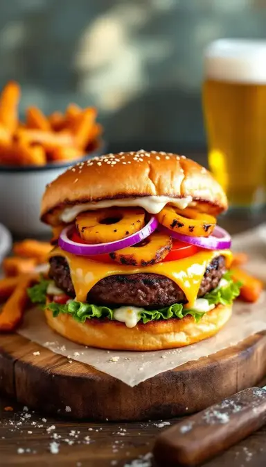 Aussie Beetroot Burger