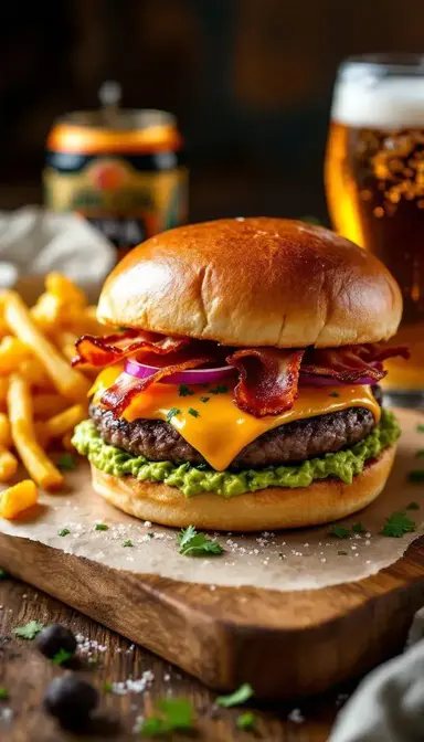 Avocado Bacon Burger