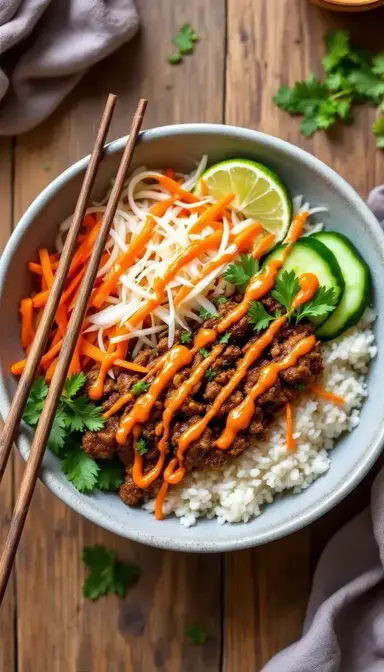 Beef Banh Mi Bowls