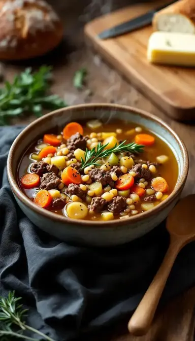 Beef and Barley Soup