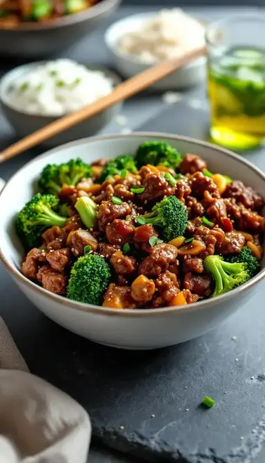 Beef and Broccoli Stir Fry