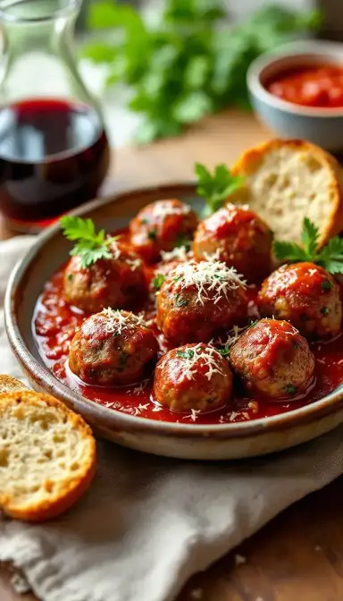 Beef and Lentil Meatballs