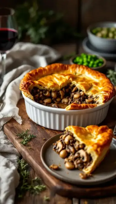 Beef and Mushroom Pie