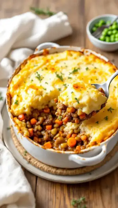 Beef and Parsnip Shepherds Pie