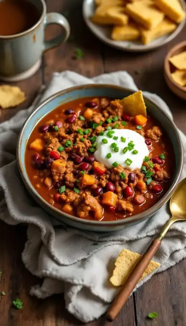 Beef and Pumpkin Chili