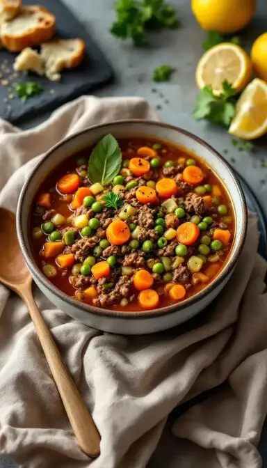 Beef and Vegetable Soup