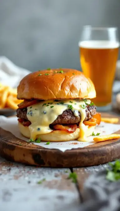 Blue Cheese Burger