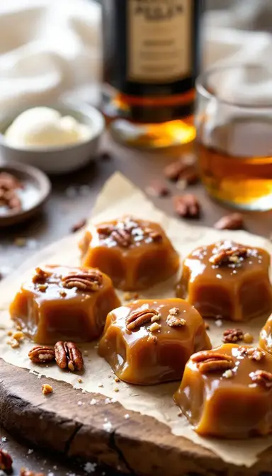 Bourbon Pecan Pralines