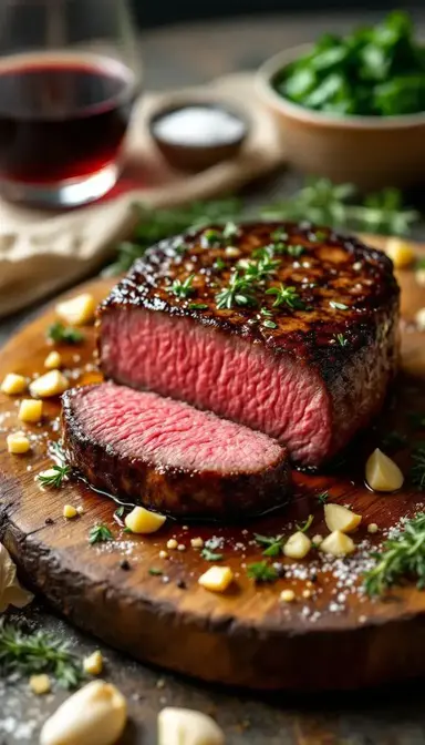 Butter Basted Filet Mignon