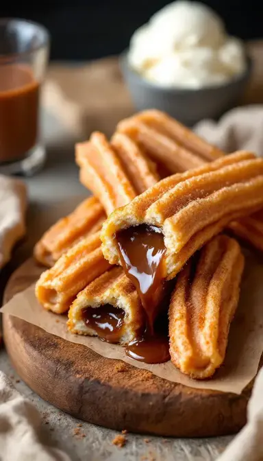 Cajeta Filled Churros