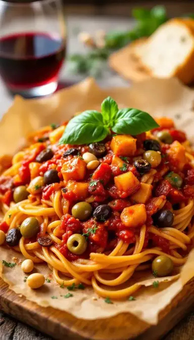 Caponata Pasta