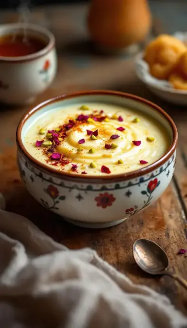 Cardamom Scented Rice Pudding Kheer